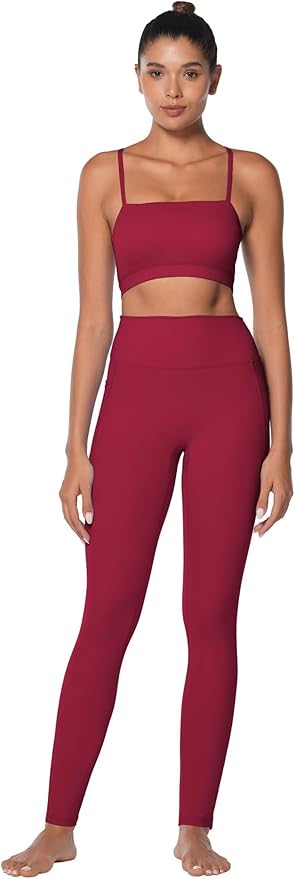 Sunzel Sunzfly Workout Leggings for Women, Tummy Control Compression Workout Gym Yoga Pants, High Waist & No Front Seam Lycra
