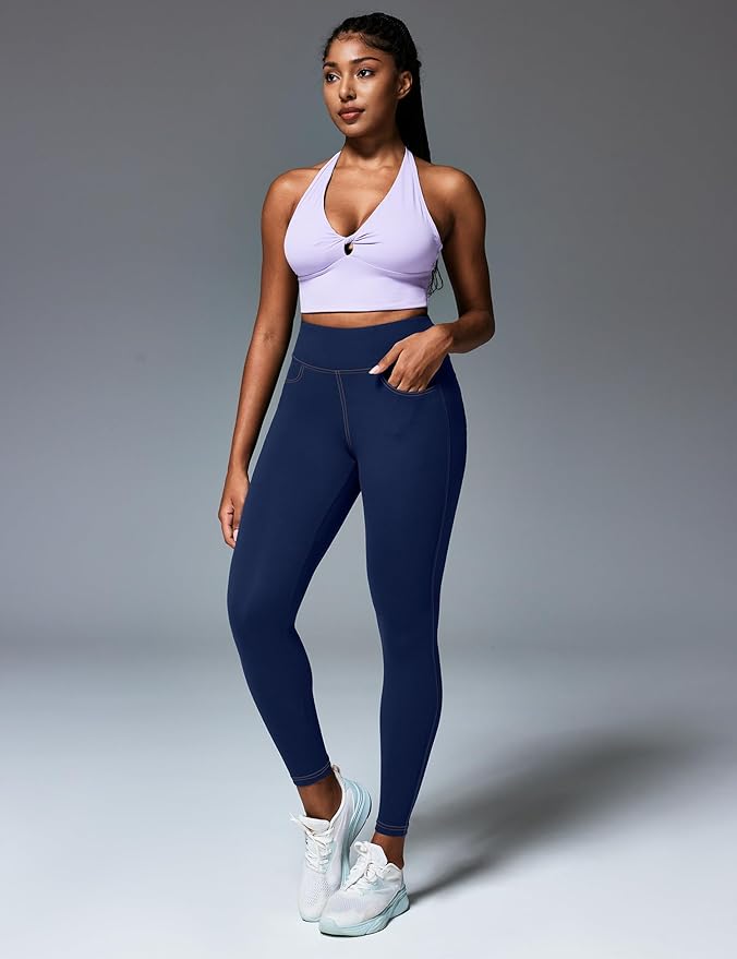 IUGA High Waist Yoga Pants with Pockets, Leggings for Women Tummy Control, Workout Leggings for Women 4 Way Stretch