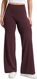 CRZ YOGA Softretch No Front Seam Wide Leg Pants 28''/ 30''/ 32" for Women - High Waist Yoga Lounge Buttery Soft Comfy Casual