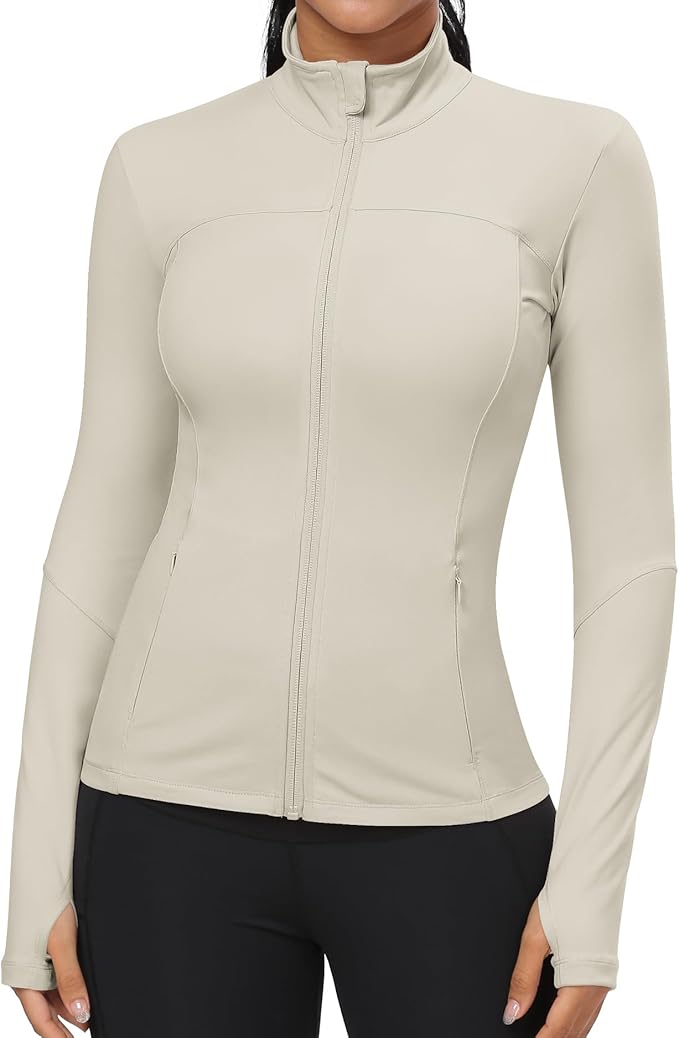 GYM RAINBOW Workout Jackets for Women Athletic Jacket Spring Running Yoga Jackets