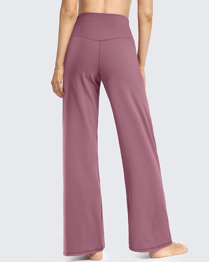 Promover Wide Leg Pants Woman Yoga Pants with Pockets Stretch Loose Casual Lounge Sweatpants Petite/Regular/Tall