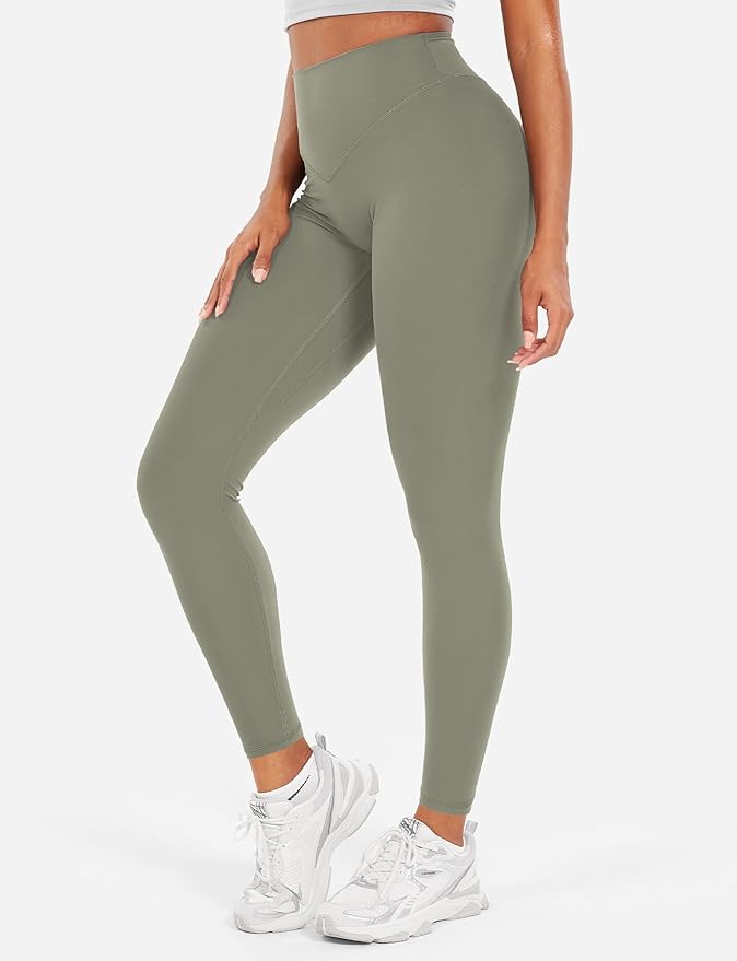 YEOREO Workout Leggings for Women Hidden Scrunch Tummy Control Leggings Agathia High Waisted Gym Yoga Pants