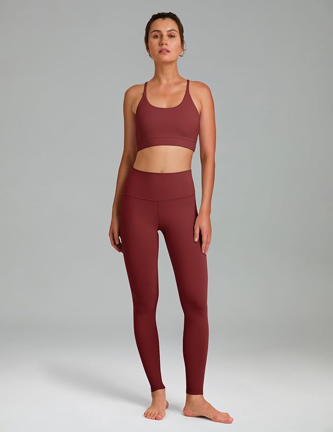 Colorfulkoala Women's Dreamlux High Waisted Workout Leggings 25" / 28" Inseam Yoga Pants