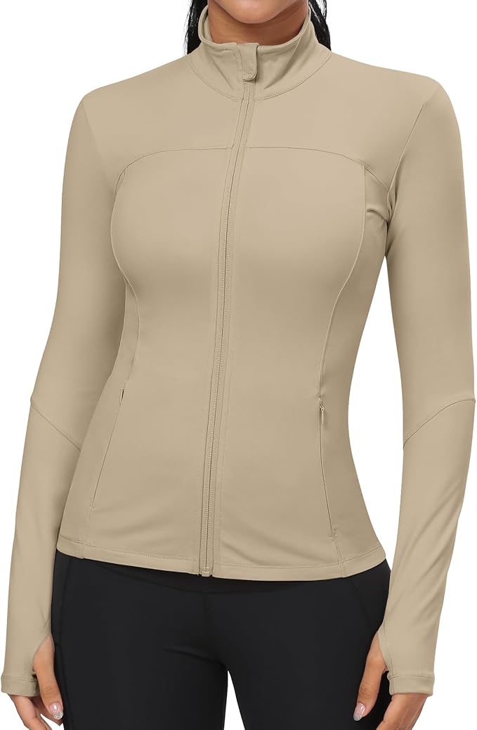 GYM RAINBOW Workout Jackets for Women Athletic Jacket Spring Running Yoga Jackets