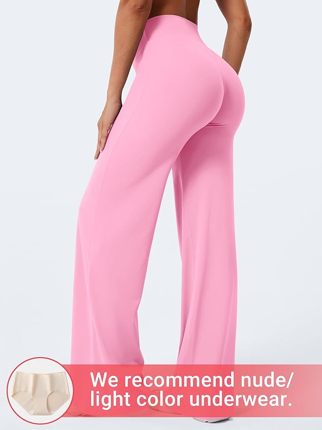 YEOREO Workout Leggings Womens No Front Seam Straight Leggings 29"/ 31.5"/ 33"/ 35" High Waist Buttery Eddiy Gym Yoga Pants
