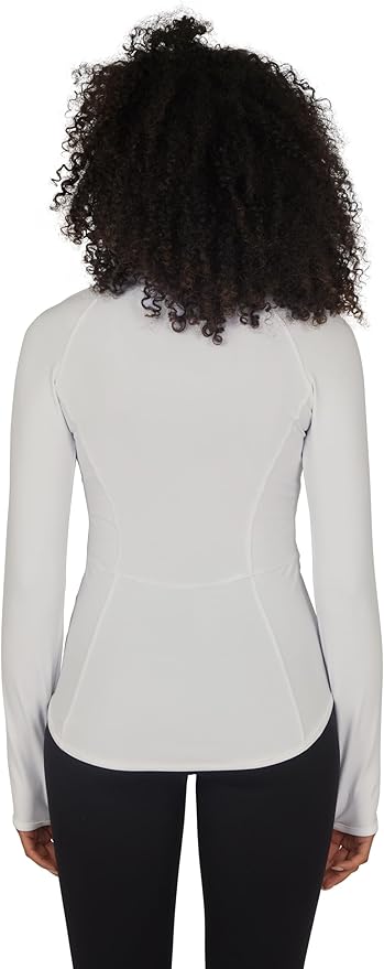 Yogalicious Womens Ultra Soft Lightweight Full Zip Yoga Jacket with Pockets