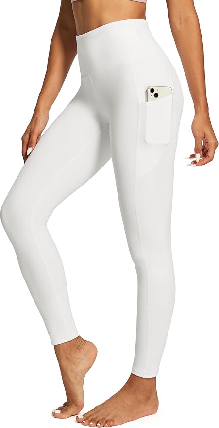 IUGA High Waist Yoga Pants with Pockets, Leggings for Women Tummy Control, Workout Leggings for Women 4 Way Stretch