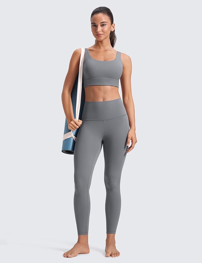CRZ YOGA Butterluxe Yoga Leggings 25" - High Waisted Buttery Soft Womens Workout Lounge Pants