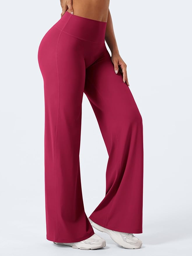YEOREO Workout Leggings Womens No Front Seam Straight Leggings 29"/ 31.5"/ 33"/ 35" High Waist Buttery Eddiy Gym Yoga Pants