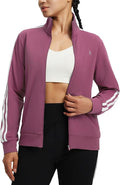 baleaf Women's Fleece Running Jackets Full Zip Warm Sweatshirts Jackets Winter Cold Weather Workout Athletic Sports Leisure