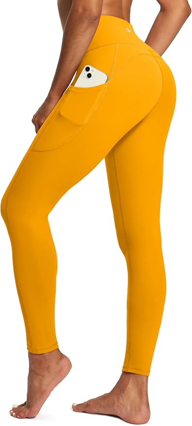 IUGA High Waist Yoga Pants with Pockets, Leggings for Women Tummy Control, Workout Leggings for Women 4 Way Stretch