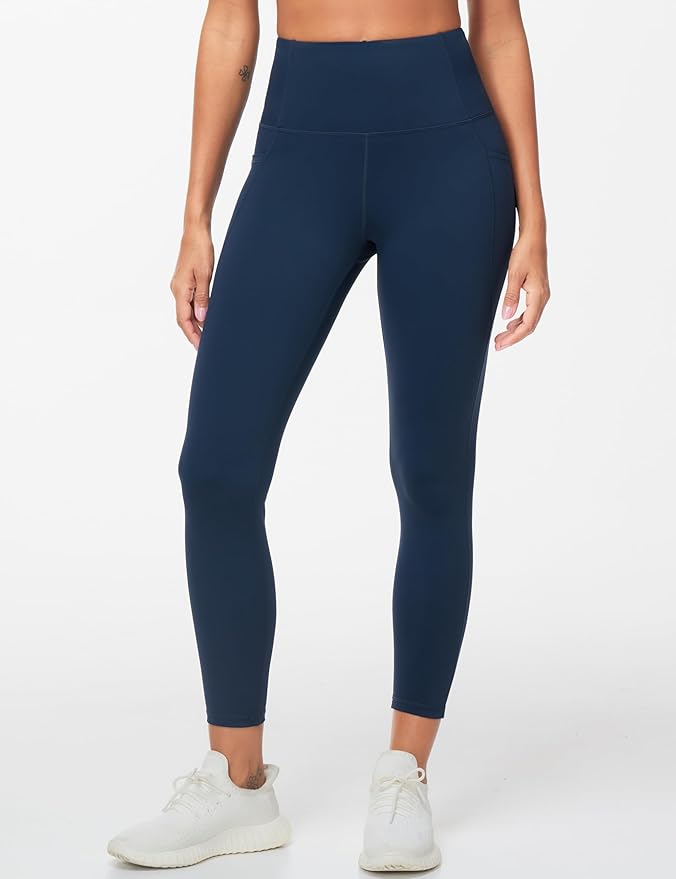 Dragon Fit Women's High Waisted Yoga Leggings Stretchy Tummy Control Gym Workout Pants with Pockets