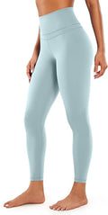 CRZ YOGA Naked Feeling Workout Leggings 25'' - High Waist Yoga Training Tight Womens Pants