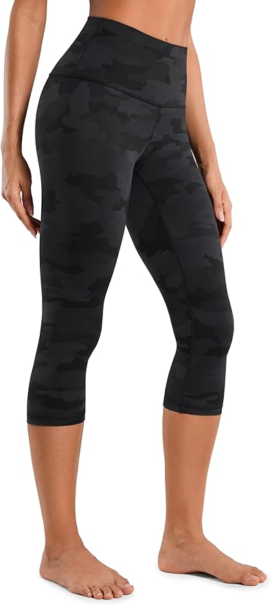 CRZ YOGA Butterluxe Yoga Capris Leggings 19'' - High Waisted Workout Buttery Soft Athletic Lounge Womens Crop Pants