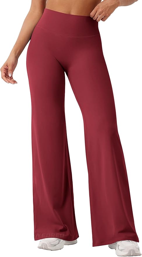 YEOREO Workout Leggings Womens No Front Seam Straight Leggings 29"/ 31.5"/ 33"/ 35" High Waist Buttery Eddiy Gym Yoga Pants