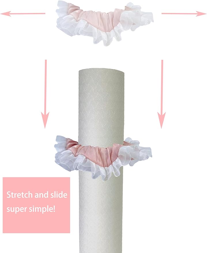 Yoga Mat Scrunchie - Yoga Mat Strap Band - Fits All Standard Yoga Mats (Not Suitable for Overly Thick Mats)