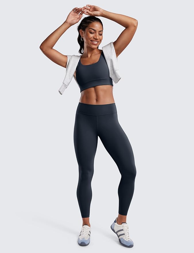 CRZ YOGA Butterluxe Low Rise Leggings 25" - Workout Athletic Gym Lounge Womens Yoga Pants