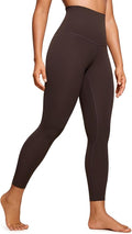 CRZ YOGA Butterluxe Super High Waist Leggings 25"- Buttery Soft Womens Yoga Pants Workout Over Belly