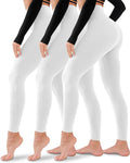 3 Pack Leggings for Women-No See-Through High Waisted Tummy Control Yoga Pants Workout Running Legging