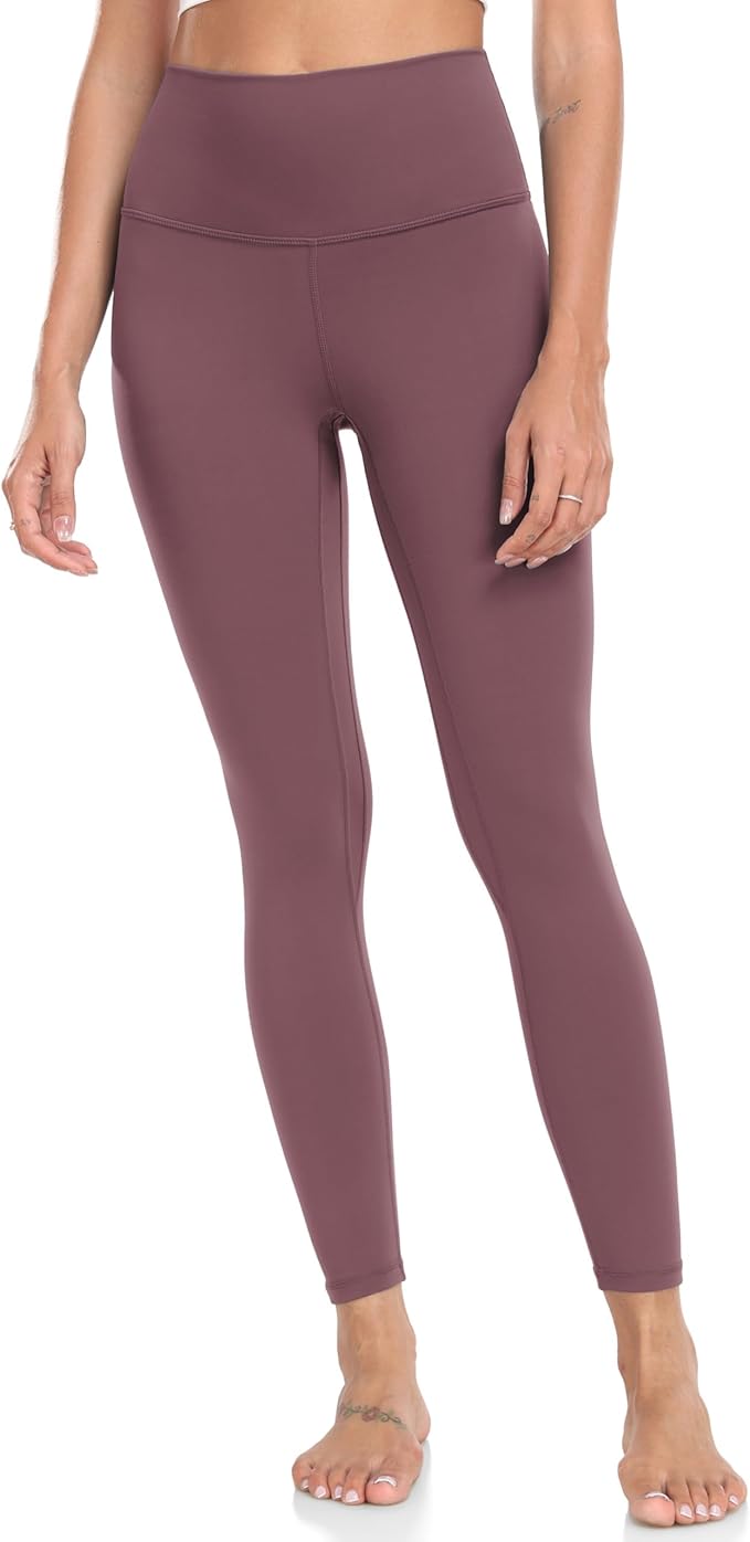 Colorfulkoala Women's High Waisted Tummy Control Workout Leggings 7/8 Length Ultra Soft Yoga Pants 25"