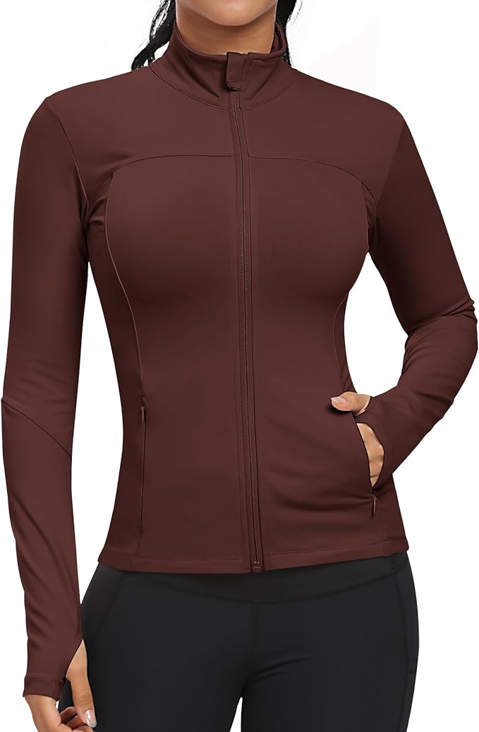 GYM RAINBOW Workout Jackets for Women Athletic Jacket Spring Running Yoga Jackets