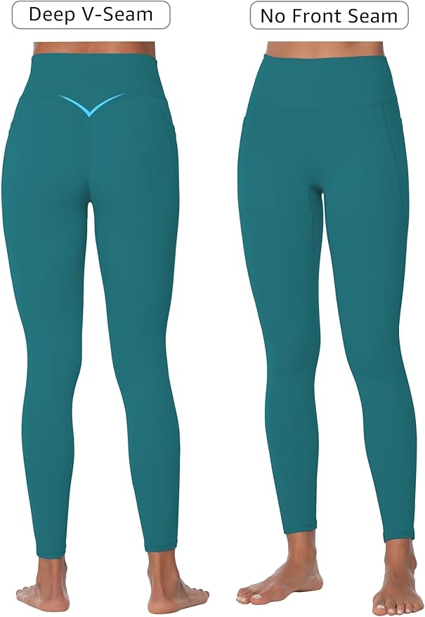 Sunzel Sunzfly Workout Leggings for Women, Tummy Control Compression Workout Gym Yoga Pants, High Waist & No Front Seam Lycra