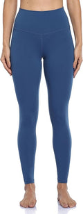 YUNOGA Women's Ultra Soft High Waisted Seamless Leggings Tummy Control Yoga Pants