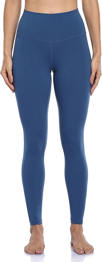 YUNOGA Women's Ultra Soft High Waisted Seamless Leggings Tummy Control Yoga Pants