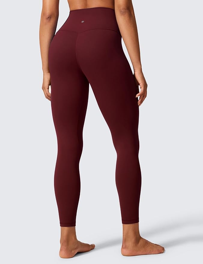 CRZ YOGA Butterlift Workout Leggings 25" - High Waisted Pilates Gym Athletic Womens Yoga Pants Buttery Soft