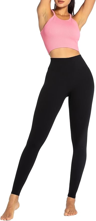 Sunzel Sunzfly Workout Leggings for Women, Tummy Control Compression Workout Gym Yoga Pants, High Waist & No Front Seam Lycra