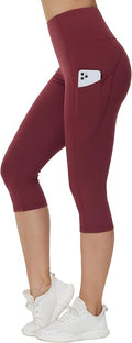 Dragon Fit High Waist Yoga Leggings with 3 Pockets,Tummy Control Workout Running 4 Way Stretch Yoga Pants
