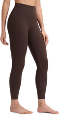 CRZ YOGA Butterluxe No Front Seam Yoga Leggings 25" - High Waisted Womens Lounge Pants Pilates Workout Athletic Buttery Soft