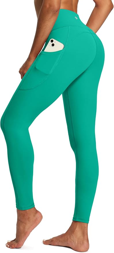 IUGA High Waist Yoga Pants with Pockets, Leggings for Women Tummy Control, Workout Leggings for Women 4 Way Stretch