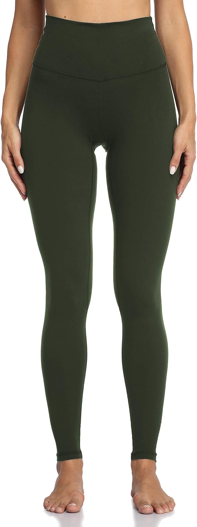 Colorfulkoala Women's High Waisted Tummy Control Workout Leggings Full Length Ultra Soft Yoga Pants 28"