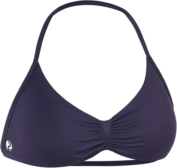 AUROLA Influence Strappy Bra Sports Bras for Women, Backless Padded Impact Strappy Bra Workout Gym Yoga with Removable Cups