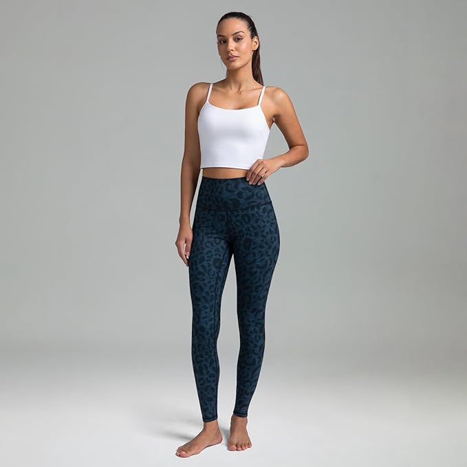 Colorfulkoala Women's High Waisted Tummy Control Workout Leggings Full Length Ultra Soft Yoga Pants 28"