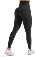Unthewe Naked-Feel No Front Seam Leggings for Women - High Waisted Buttery Soft Workout Yoga Pants 25"