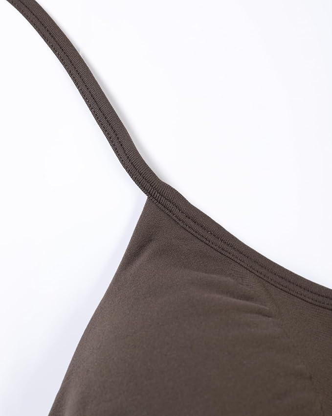 AUROLA Influence Strappy Bra Sports Bras for Women, Backless Padded Impact Strappy Bra Workout Gym Yoga with Removable Cups