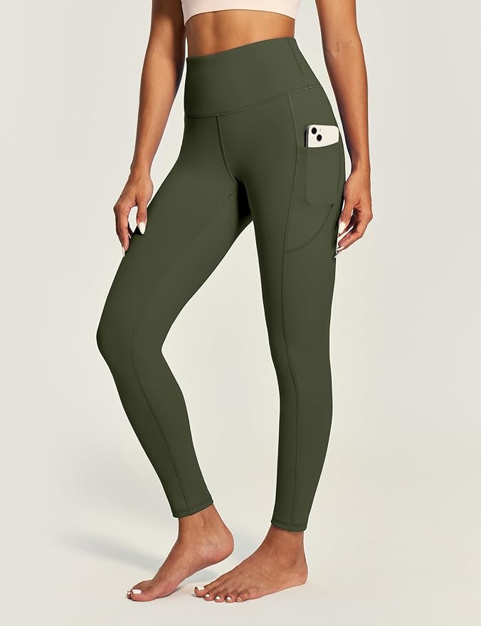 IUGA High Waist Yoga Pants with Pockets, Leggings for Women Tummy Control, Workout Leggings for Women 4 Way Stretch