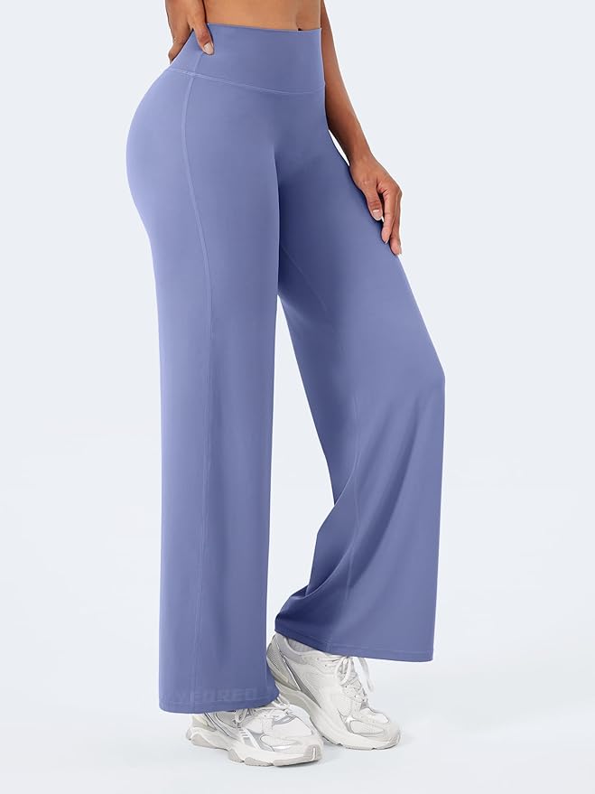 YEOREO Workout Leggings Womens No Front Seam Straight Leggings 29"/ 31.5"/ 33"/ 35" High Waist Buttery Eddiy Gym Yoga Pants