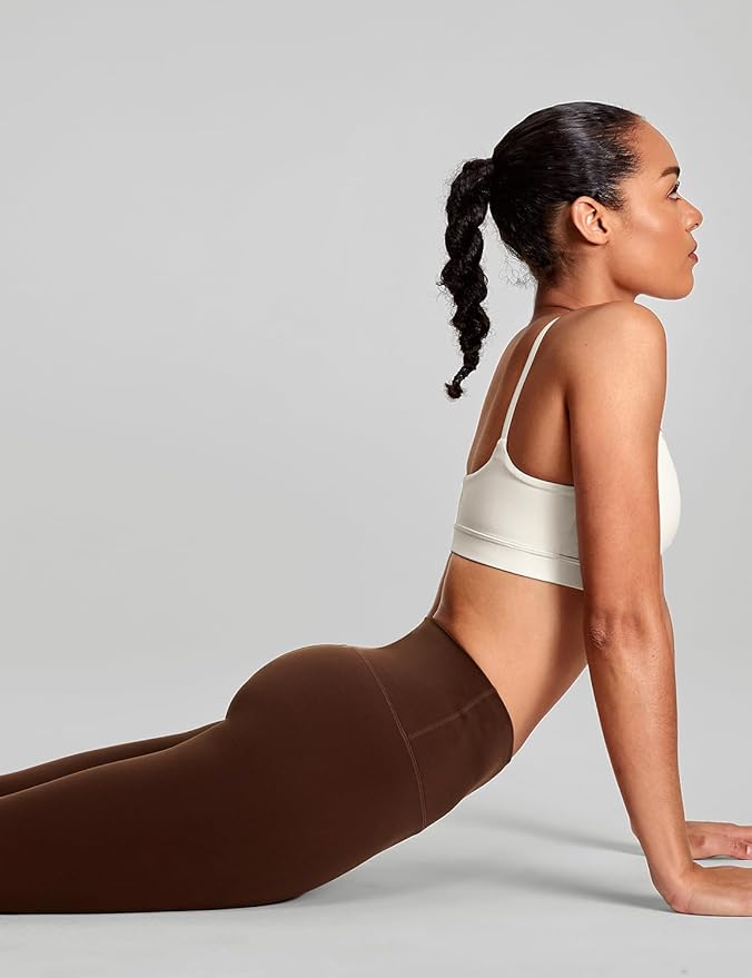 HeyNuts Yoga Pro Leggings 25'', Light to Medium Support, Buttery Soft 7/8 Lounge Yoga Pants