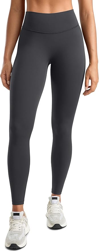 INGIA Womens High Waisted No Front Seam Lounge Yoga Legging 25" Workout Tummy Control Gym Yoga Pants