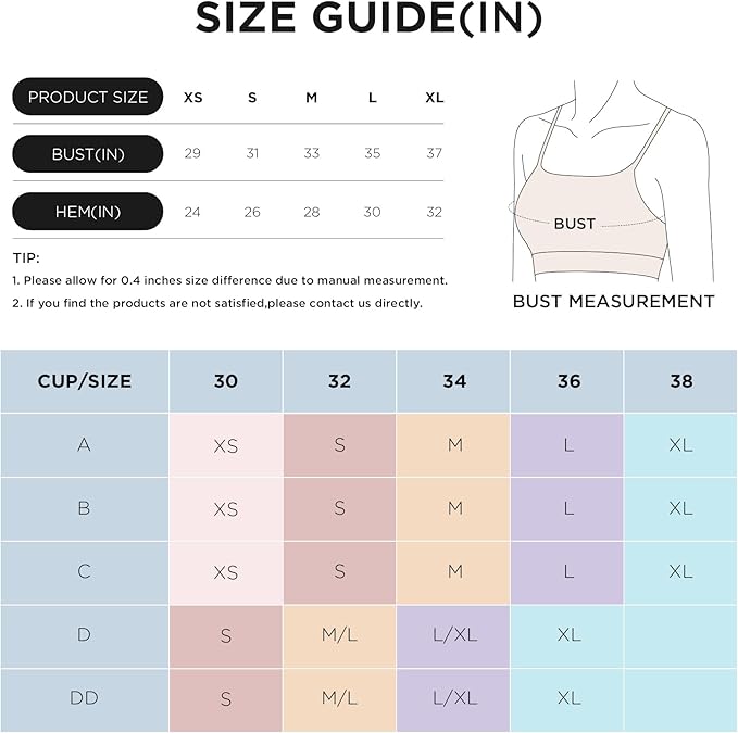 Womens Y-Back Sports Bra, Weightless Padded Yoga Bra, Spaghetti Strap Low Impact Gym Top for Workout & Daily Wear