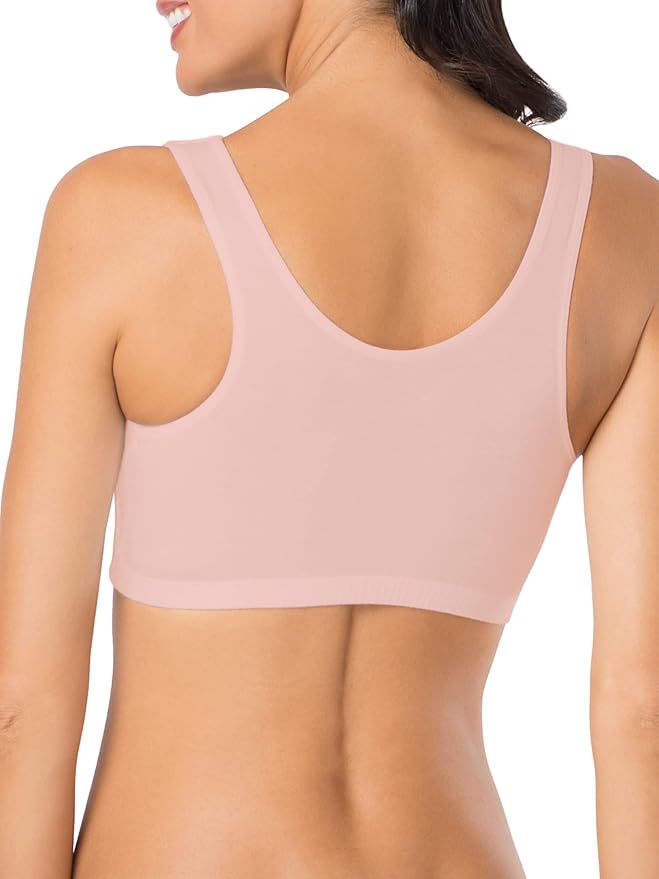 Fruit of the Loom Women's Cotton Tank Bra for Women - Ultimate Comfort & Breathable Fit