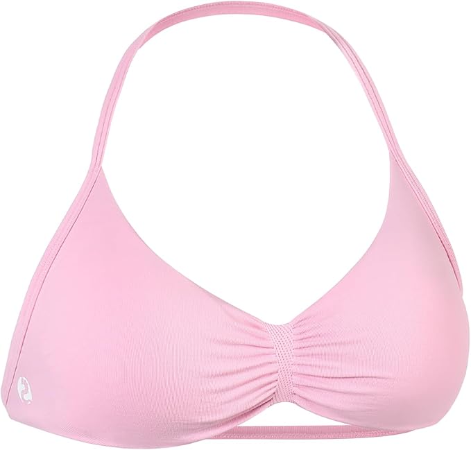 AUROLA Influence Strappy Bra Sports Bras for Women, Backless Padded Impact Strappy Bra Workout Gym Yoga with Removable Cups