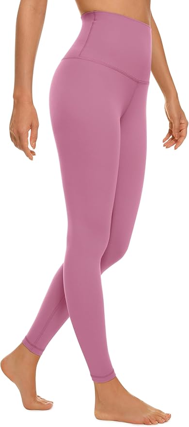 CRZ YOGA Butterluxe Super High Waist Leggings 25"- Buttery Soft Womens Yoga Pants Workout Over Belly