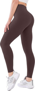 High Waisted Leggings with Pockets for Women Buttery Soft Full Length Capri Workout Yoga Pants
