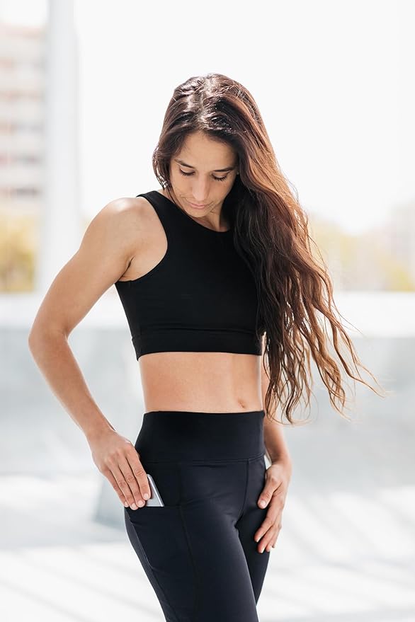 Yogipace Petite/Regular/Tall Women's Bootcut Yoga Pants with Side Pockets, Flare Leggings for Travel, Lounge & Everyday Wear
