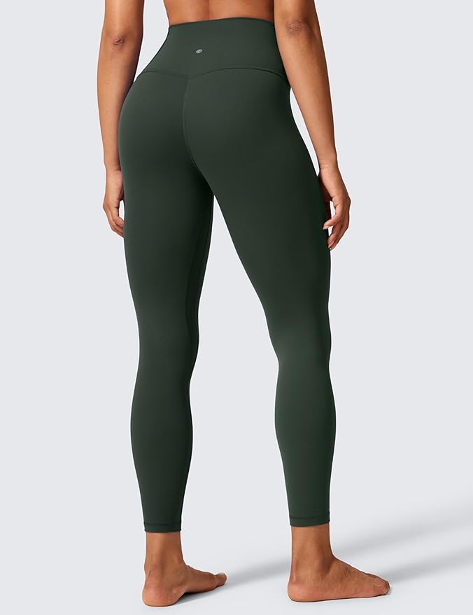 CRZ YOGA Butterlift Workout Leggings 25" - High Waisted Pilates Gym Athletic Womens Yoga Pants Buttery Soft