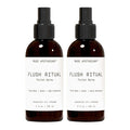Muse Apothecary Flush Ritual - Aromatic & Refreshing Toilet Spray, Use Before You Go, 8 oz, Infused with Natural Essential Oils - Tonka Bean + Amber + Warm Cedarwood, 2 Pack